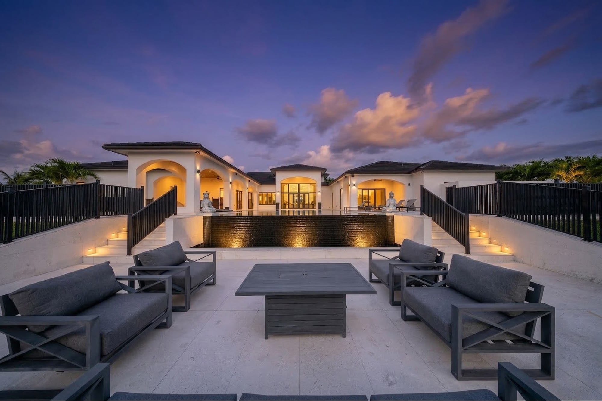 15620 SW 188 CT, at dusk, photograph 30 of 33